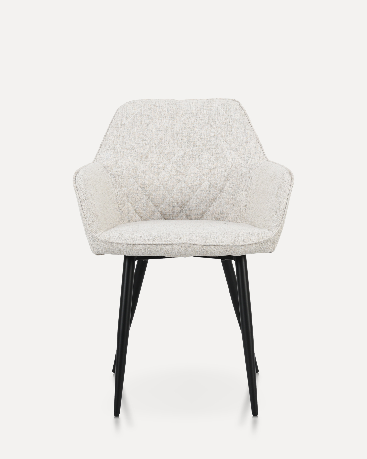 Kursi makan berlapis kain Kursi makan berlapis kain