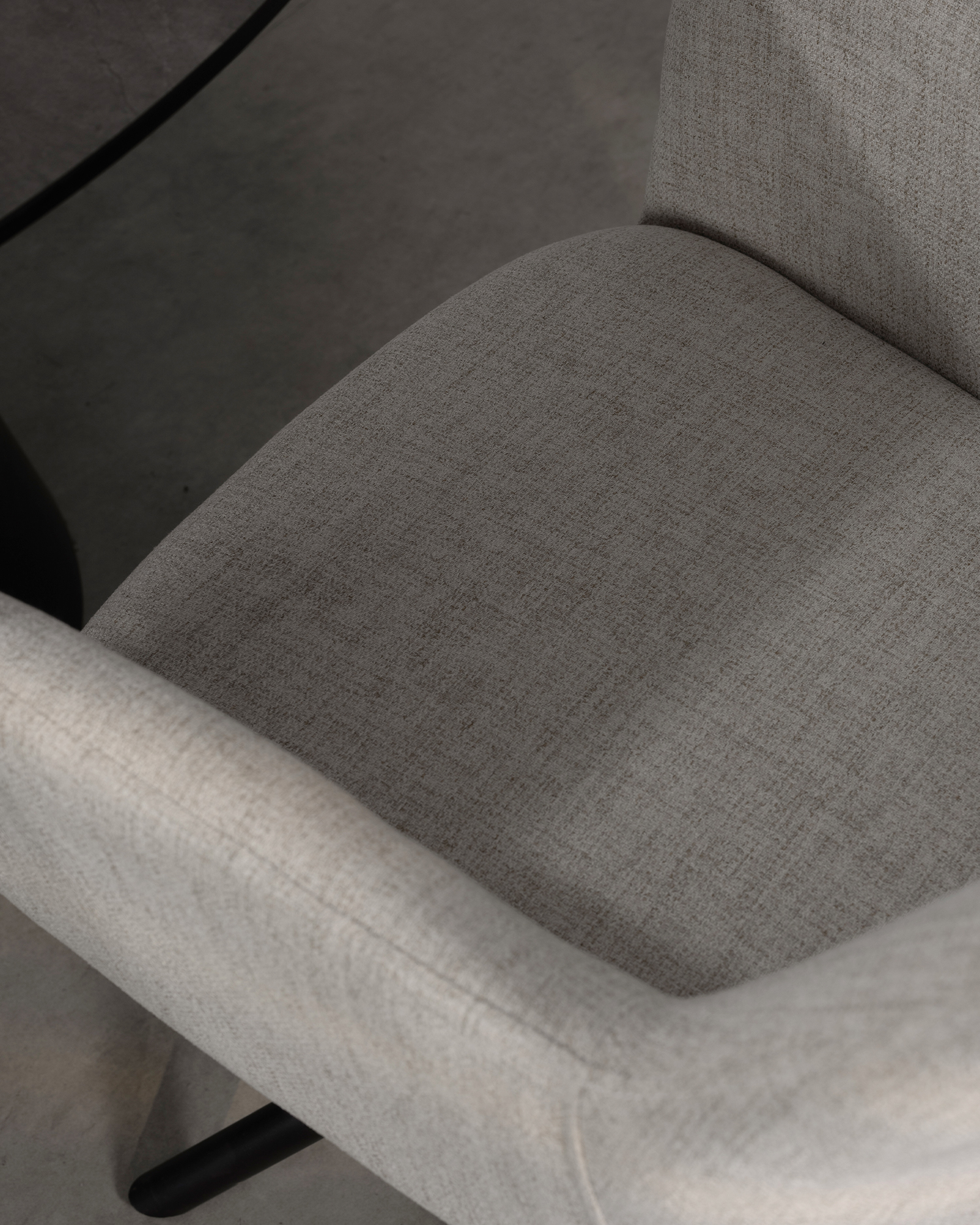 Kursi makan kain putar Kursi makan kain putar