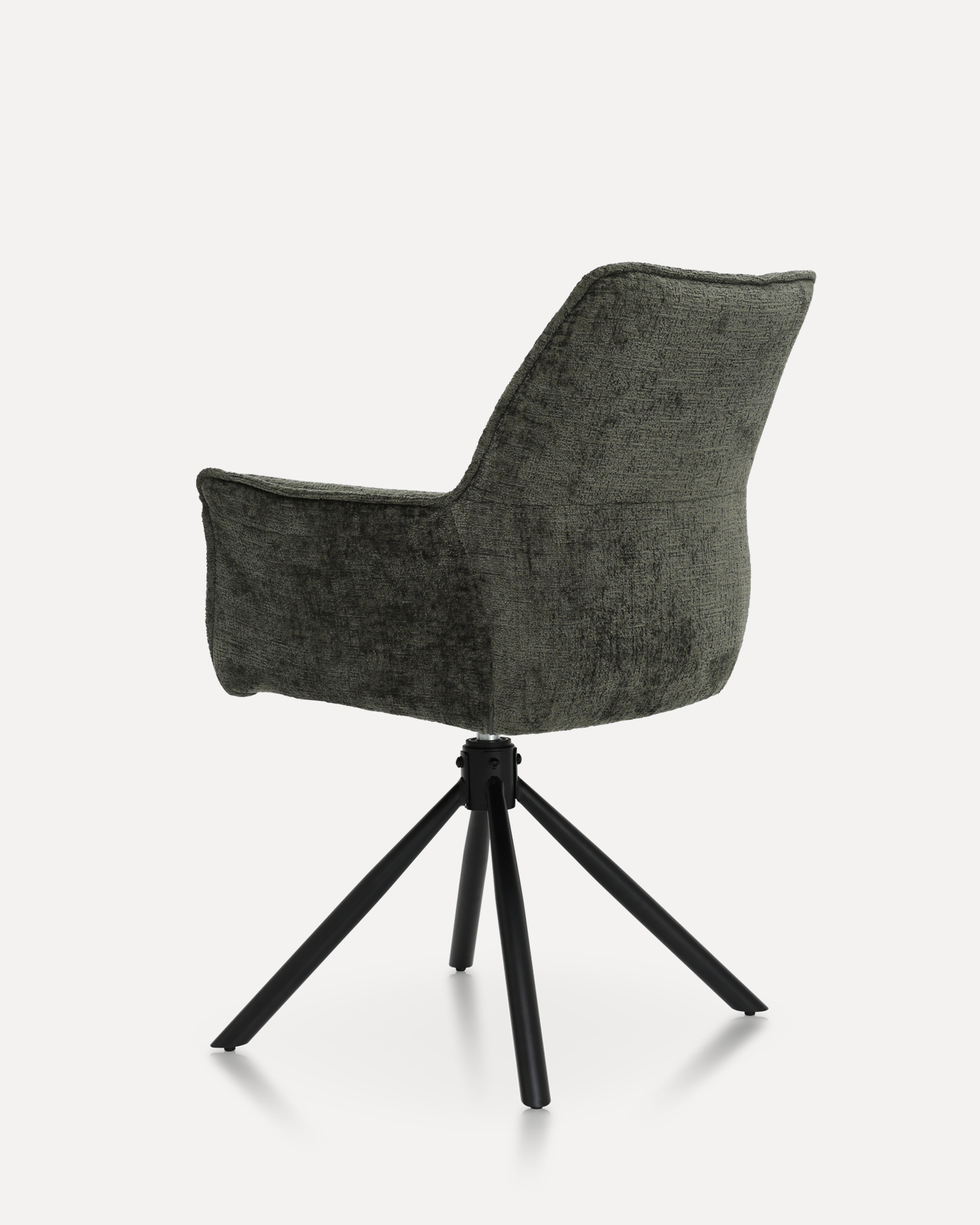 Putar kursi makan dengan lengan Putar kursi makan dengan lengan