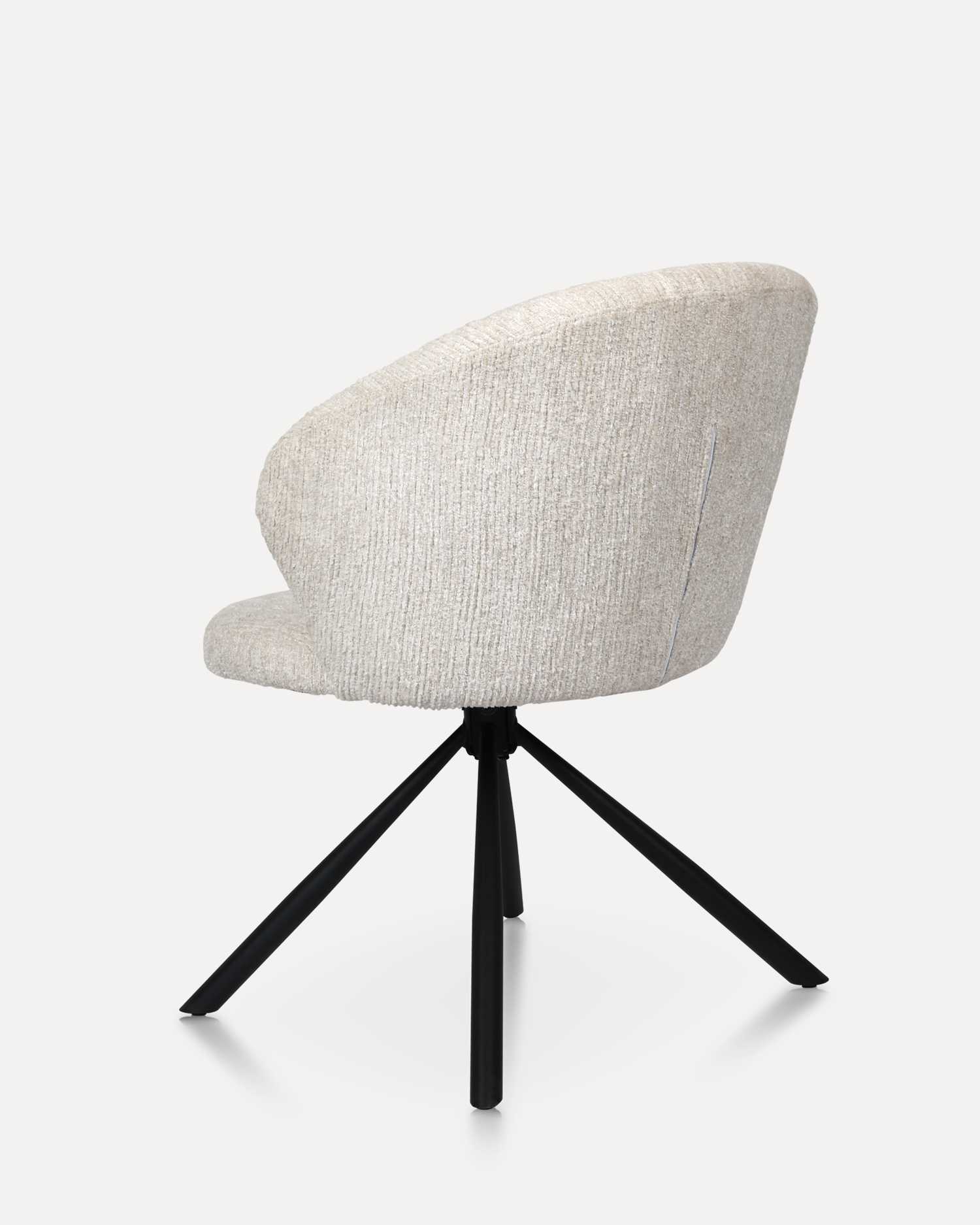 Kursi ruang makan putar putih Kursi ruang makan putar putih