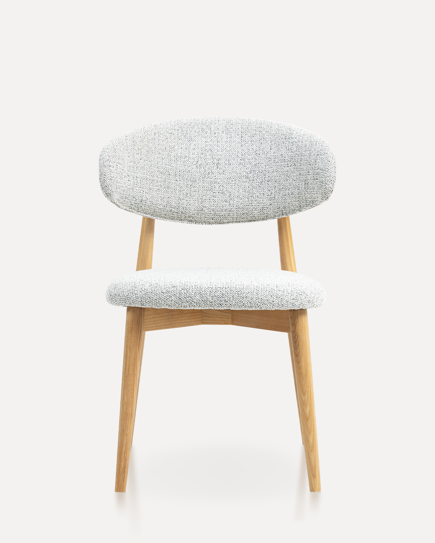 Kursi kayu solid berlapis kain Kursi kayu solid berlapis kain