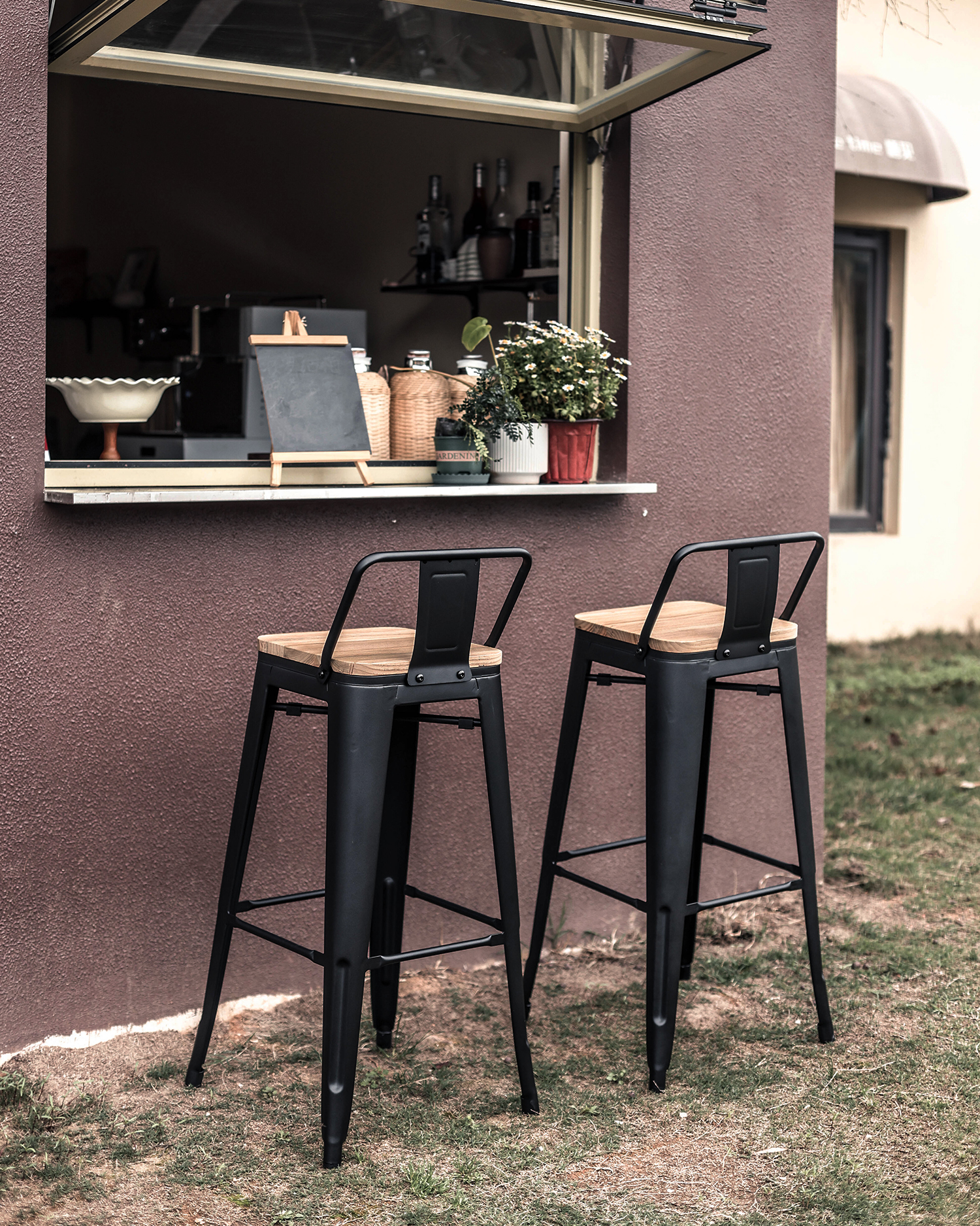 Kursi desain teras pedesaan Kursi desain teras pedesaan